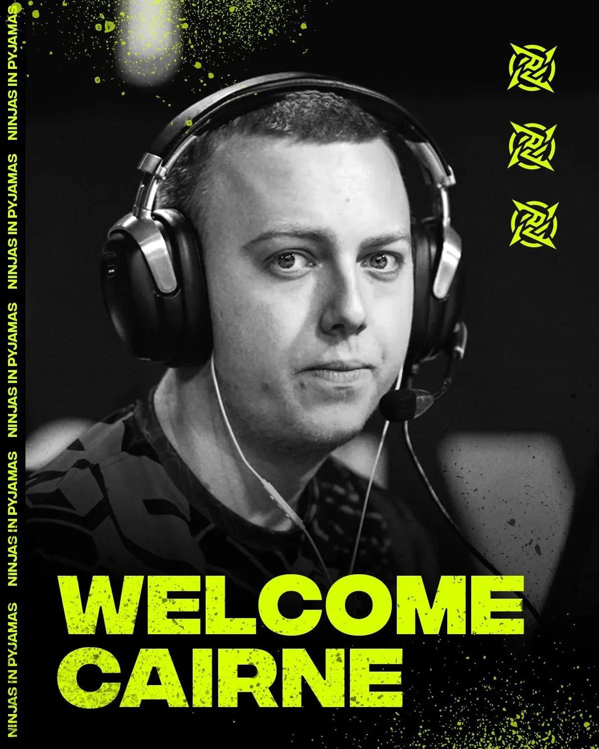 CS2 : Les Ninjas en pyjama signent Cairne