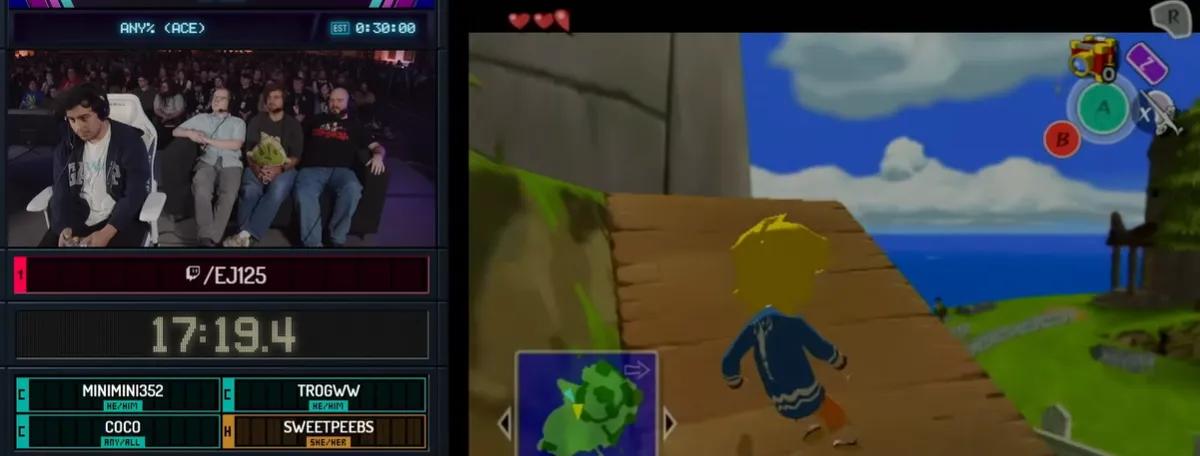 Vingt ans plus tard, une nouvelle astuce divise par deux le record de vitesse de Zelda : Wind Waker