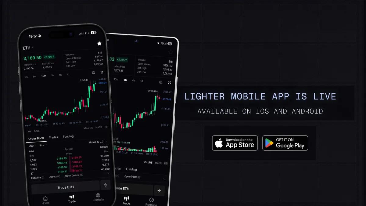 Lighter lance une application mobile pour iOS et Android