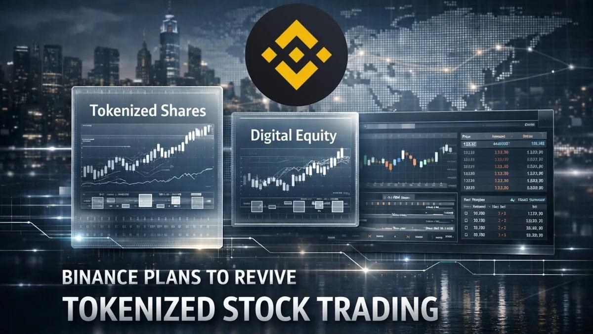 Binance prévoit de relancer l'échange d'actions tokenisées