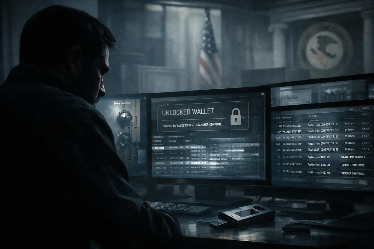 Comment le fils d'un entrepreneur de l'USMS a volé de la crypto-monnaie au gouvernement américain pendant des années