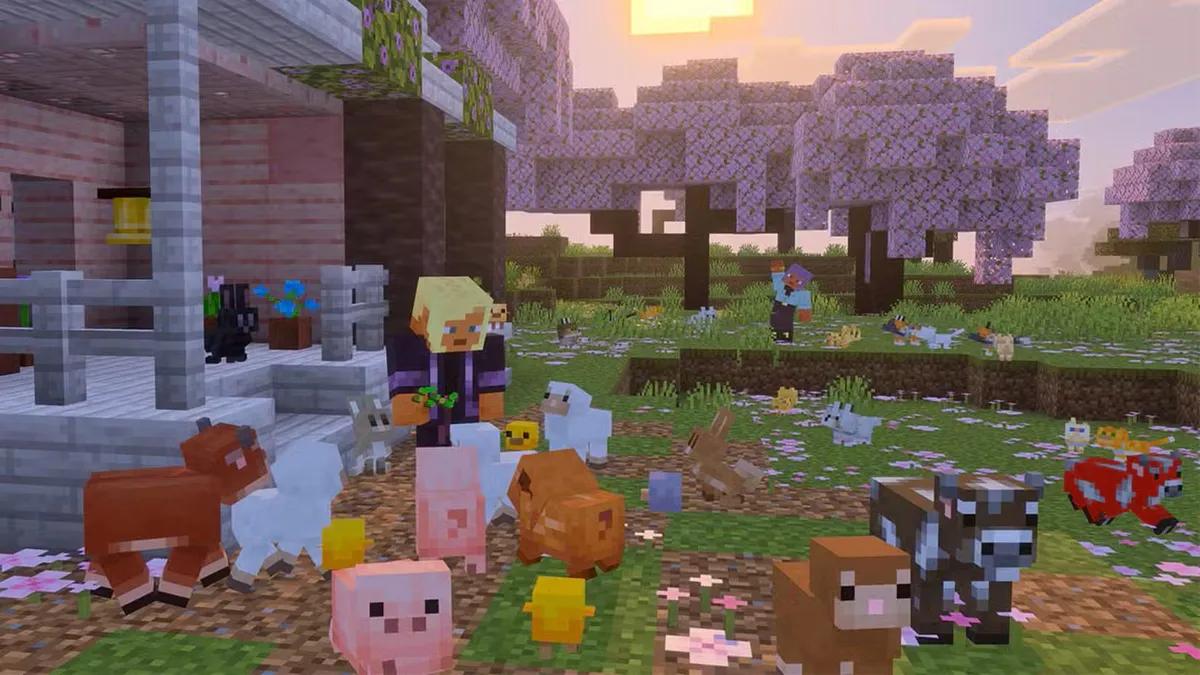 Minecraft dévoile le Pissenlit doré et de nouveaux bébés monstres avant la prochaine mise à jour du jeu