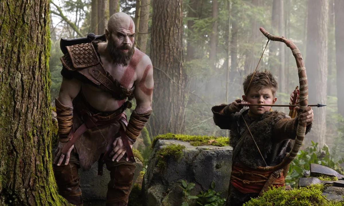 Premières images de la série God of War d'Amazon dévoilées