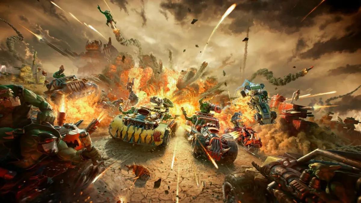 Warhammer 40,000 : Speed Freeks arrive sur PS5 - Orky Combat Racing arrive sur consoles en 2026