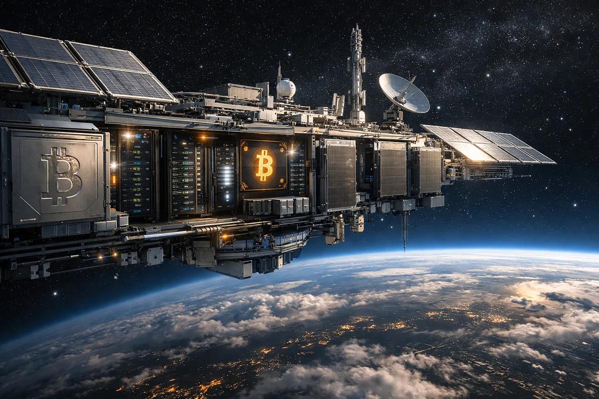 Starcloud prévoit de lancer le minage orbital de bitcoins cette année