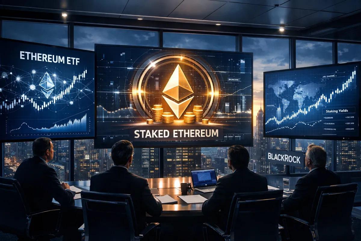 BlackRock inaugure une nouvelle ère pour les crypto-monnaies avec le lancement d'un ETF Ethereum avec mise en gage