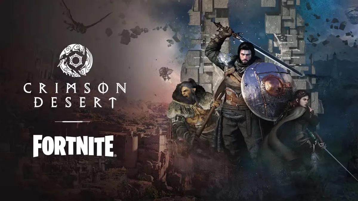 Premier aperçu du skin de croisement Crimson Desert de Fortnite dévoilé