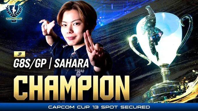 Sahara est devenu le vainqueur de la Capcom Cup 12 et a gagné 1 million de dollars