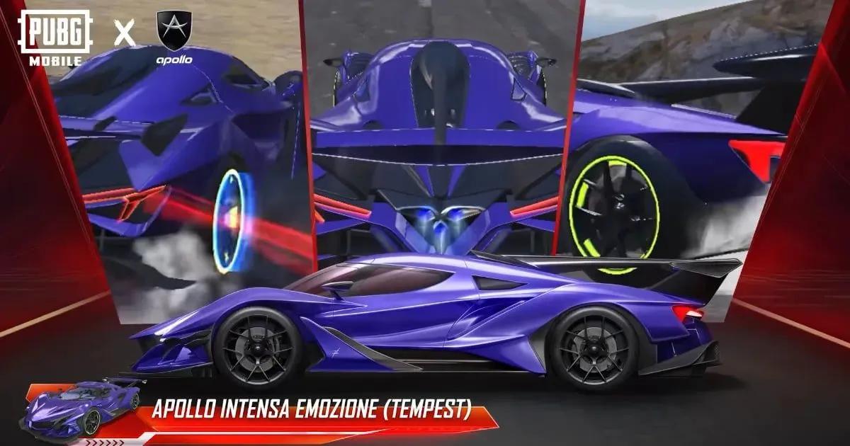 PUBG Mobile et Apollo Automobile intègrent des hypercars exclusives au jeu en mars.