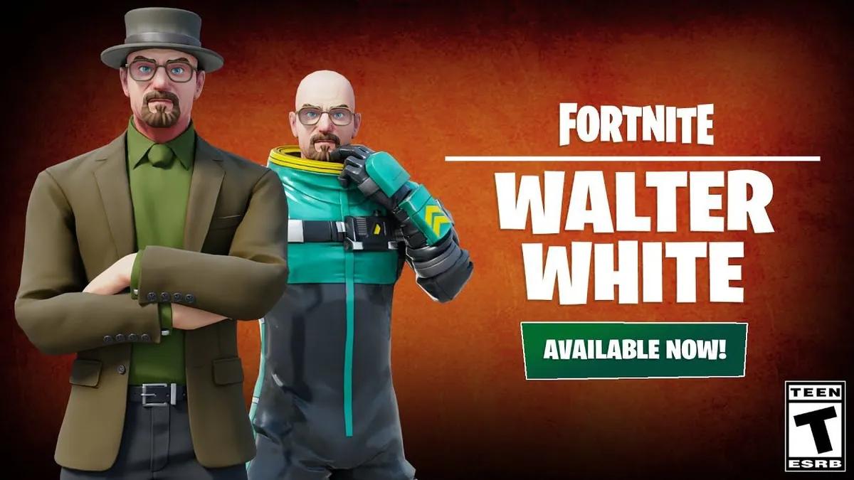 Fortnite pourrait bénéficier d'une collaboration avec Breaking Bad