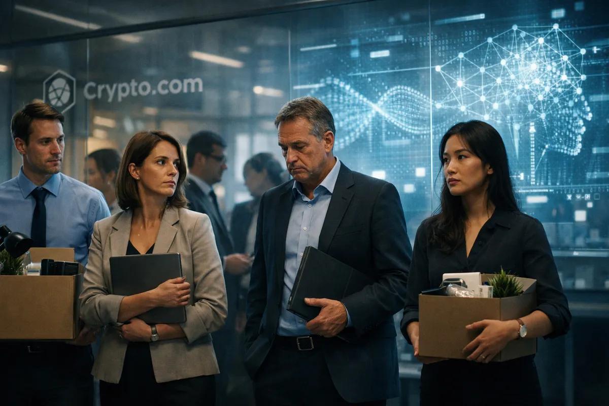 Crypto.com va licencier 12 % de ses employés suite à une importante intégration de l'IA.