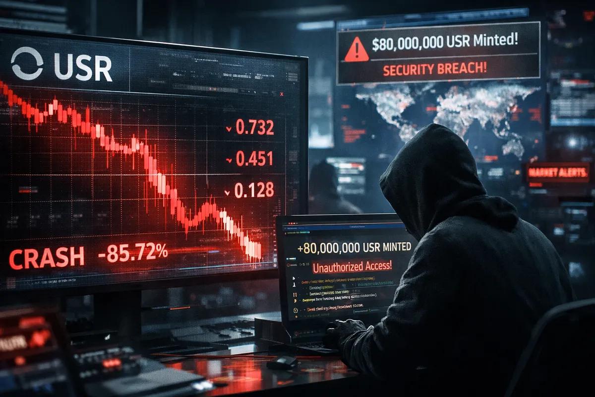 Le stablecoin USR de Resolv Labs s'effondre après qu'un pirate informatique a créé des jetons d'une valeur de 80 millions de dollars.