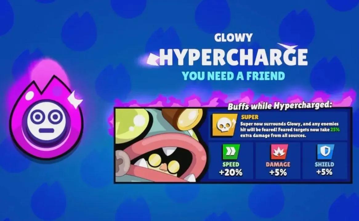 Brawl Stars introduit de nouvelles hypercharges pour Pierce et Glowy