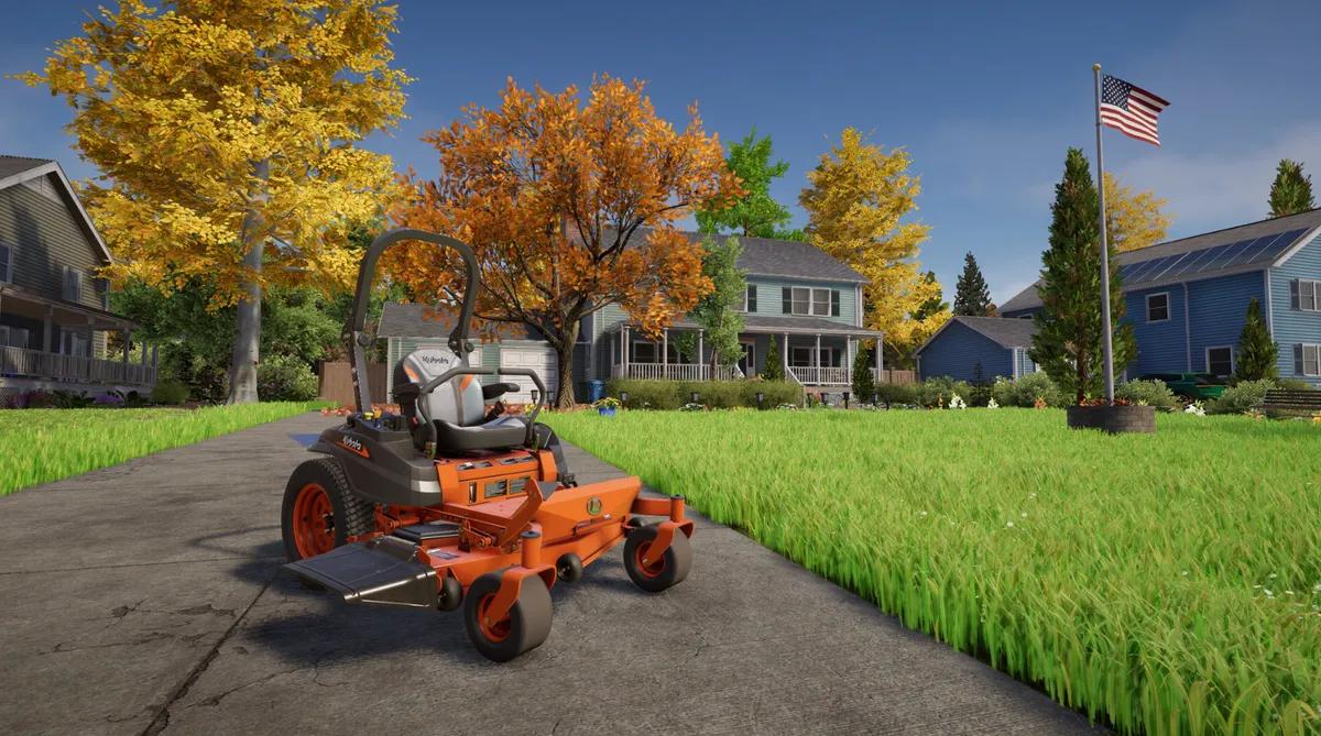 Est-ce le meilleur gazon du jeu vidéo ? Skyhook Games dévoile Lawn Mowing Simulator 2 avec une technologie de gazon améliorée et un environnement américain.