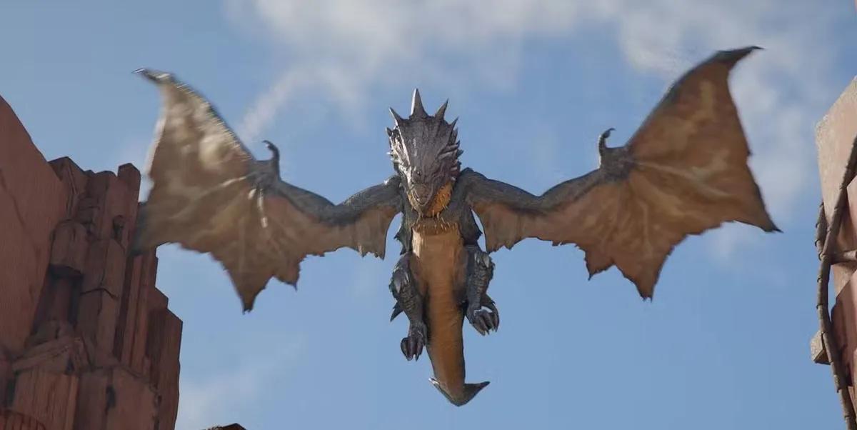 Découverte de l'énigme des ruines de la chambre de pierre du dragon du désert cramoisi