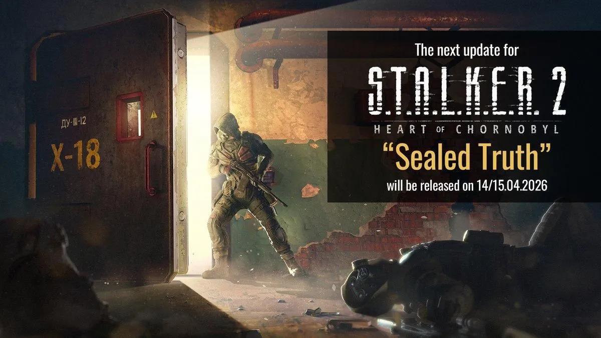 La mise à jour gratuite "Vérité scellée" de S.T.A.L.K.E.R. 2 ouvrira les portes du laboratoire X-18