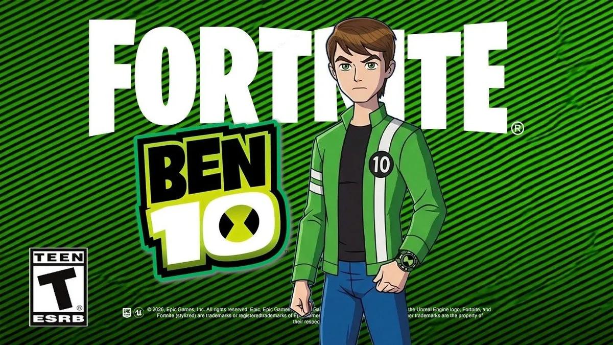 Fortnite x Ben 10 confirmé — Des transformations arrivent cette semaine