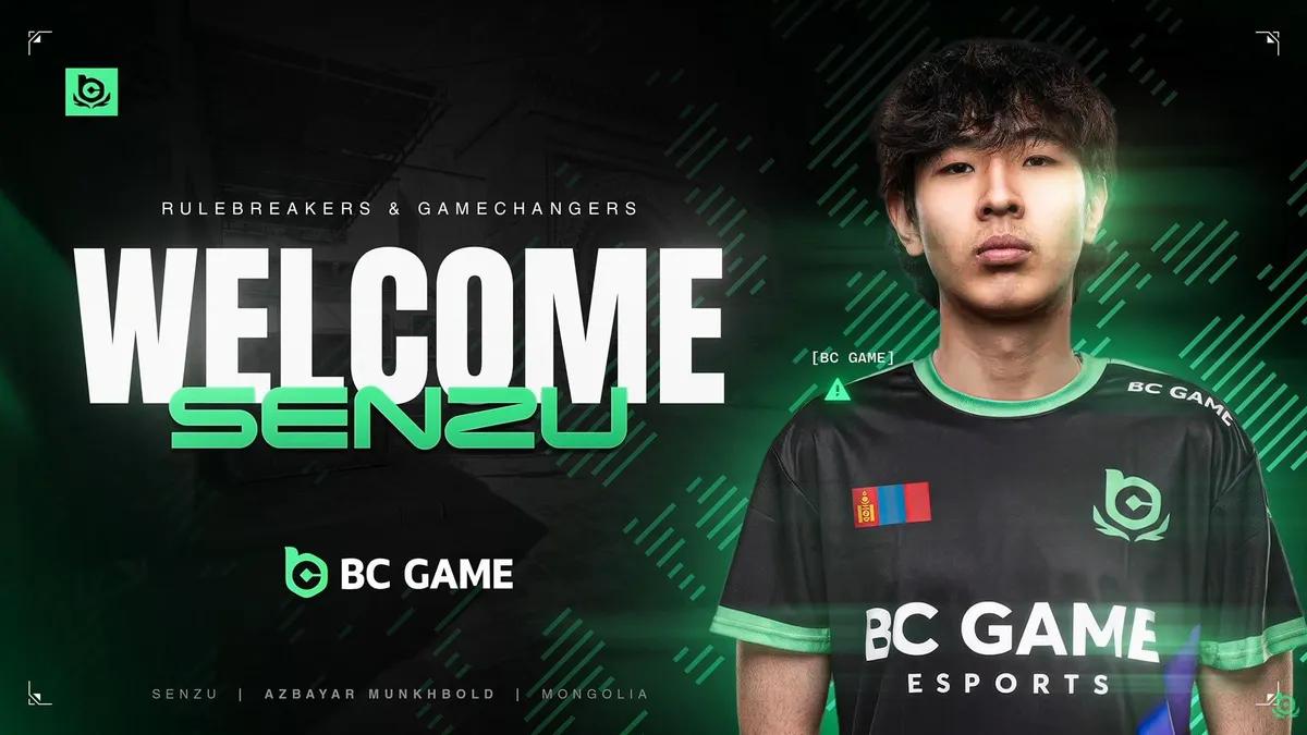 Senzu rejoint BC.Game après un bref passage chez Passion UA.