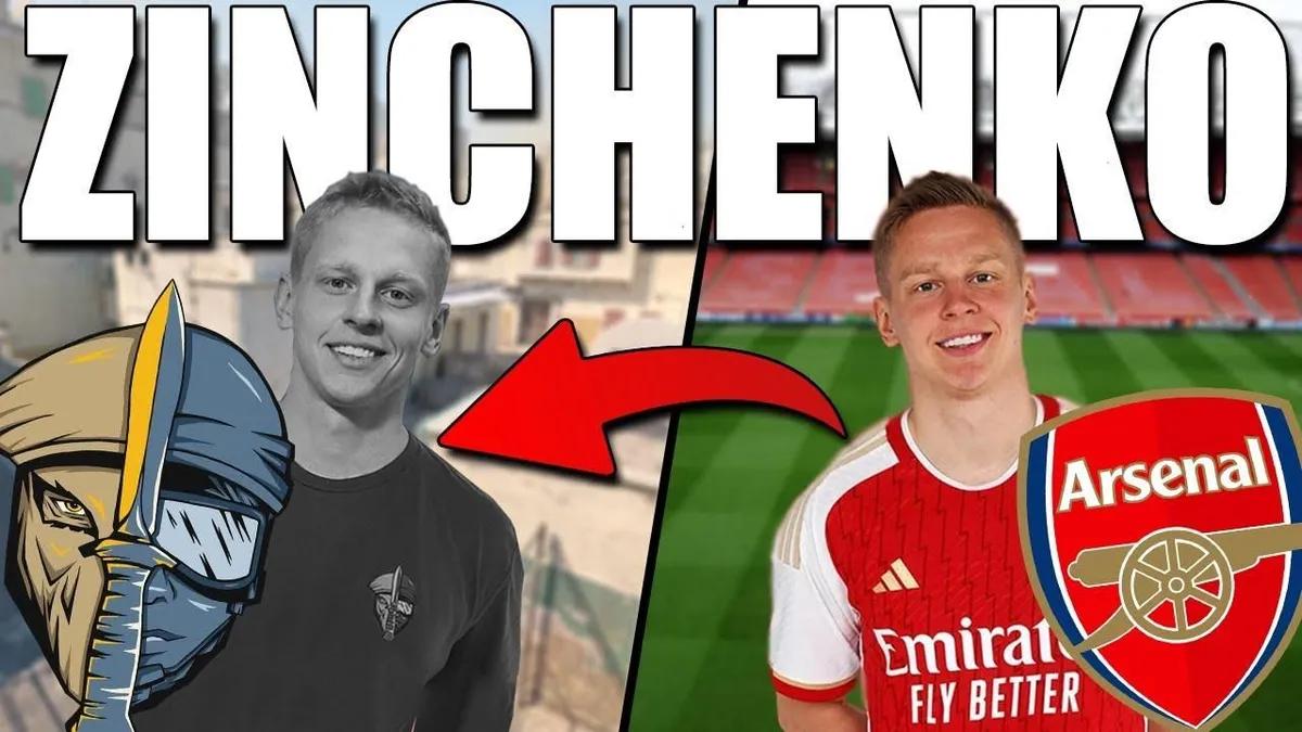 Oleksandr Zinchenko pourrait faire une apparition inattendue sur CS2 lors d'un événement de niveau 1.