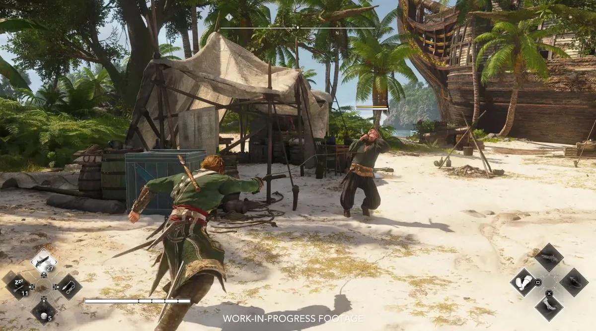 Ubisoft a dévoilé de nouveaux détails sur le gameplay et l'interface d'Assassin's Creed Black Flag Resynced