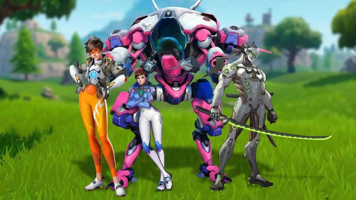 Un crossover Fortnite x Overwatch annoncé — Des cartes classiques pourraient apparaître sur l'île