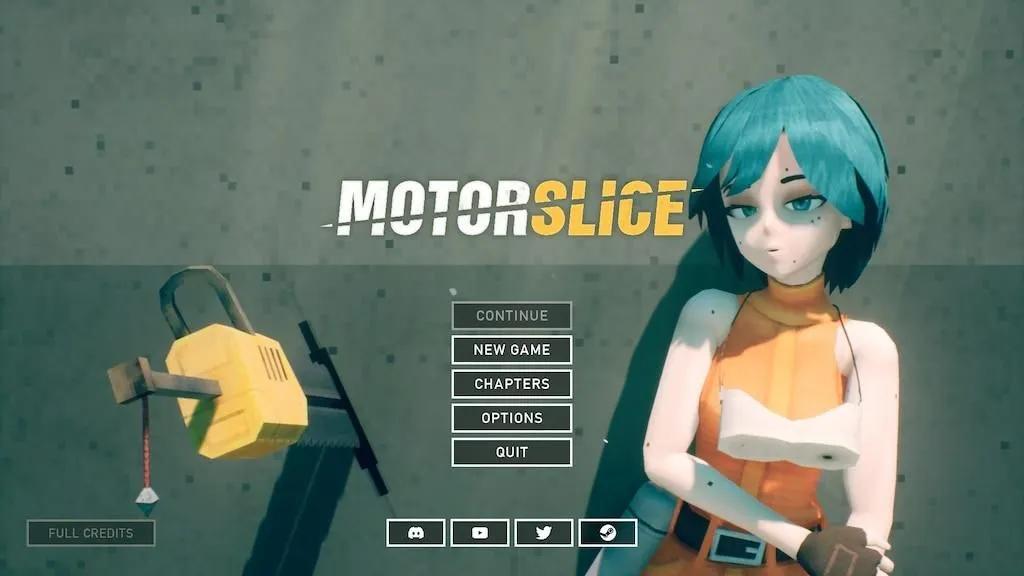 Lancement de Motorslice - Parkour à grande vitesse et combat à la tronçonneuse dans un monde dystopique