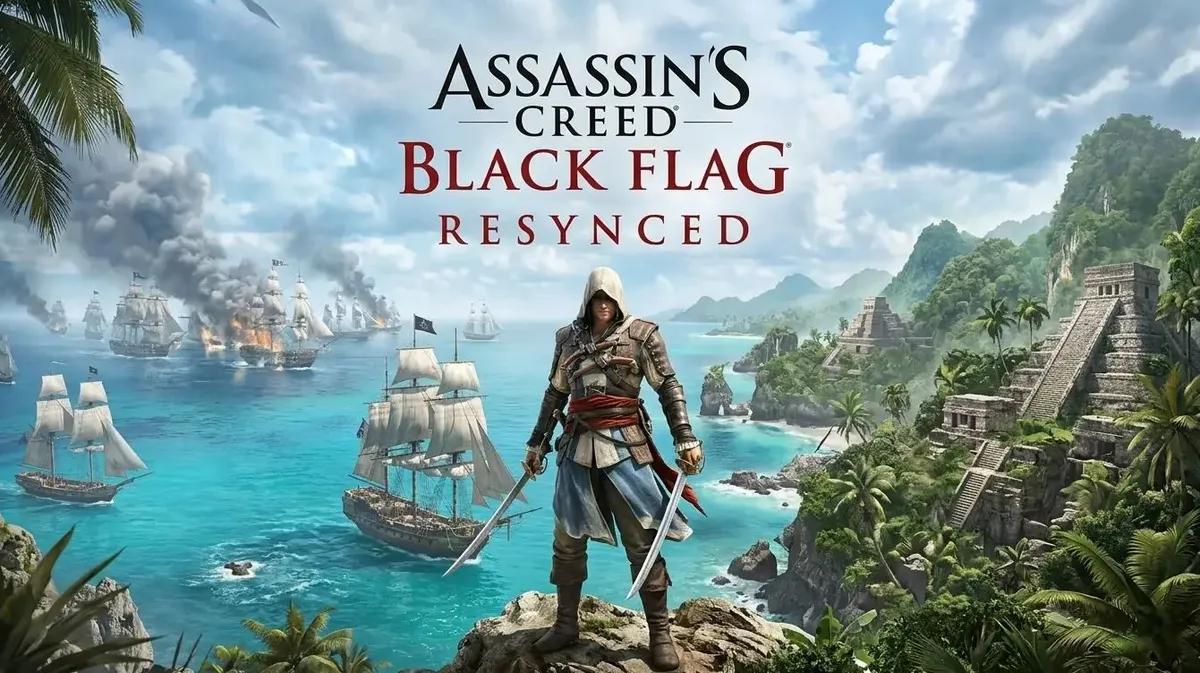 Ubisoft a partagé un nouveau gameplay et des détails sur Assassin's Creed Black Flag Resynced