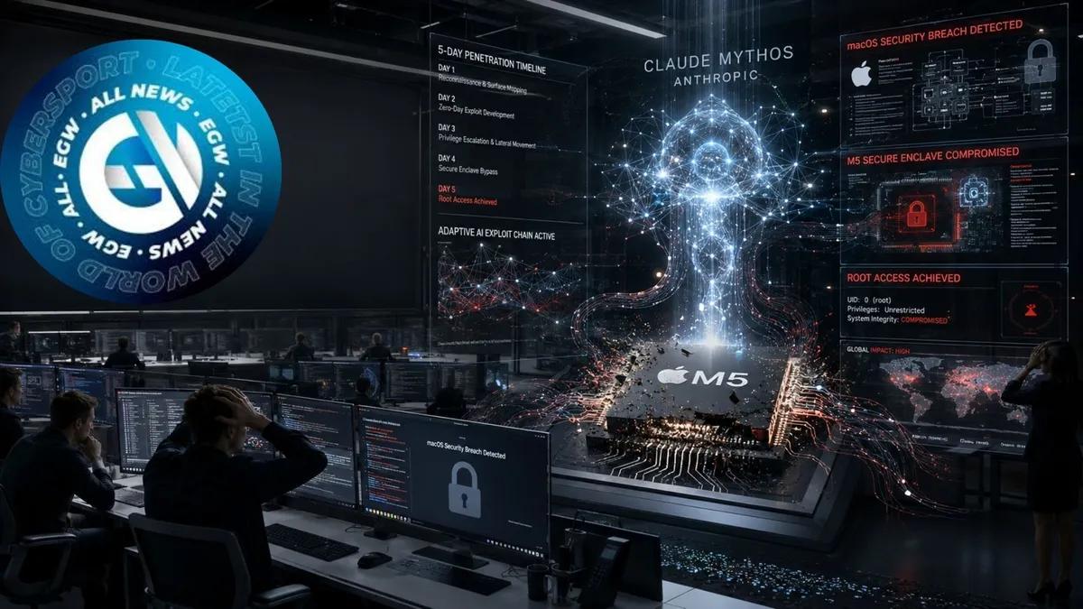 L'IA A CRAQUÉ macOS EN 5 JOURS : Claude Mythos d'Anthropic brise la forteresse de sécurité M5 d'Apple
