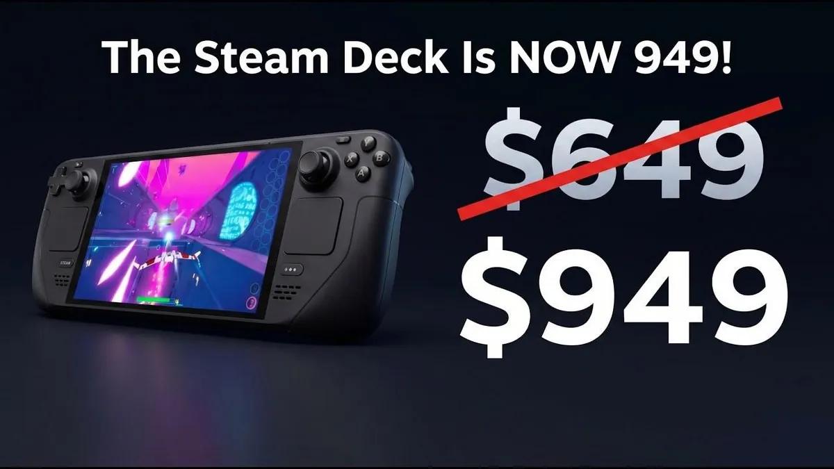 Le Steam Deck OLED est en rupture de stock en quelques heures malgré une hausse de prix à 949 $.