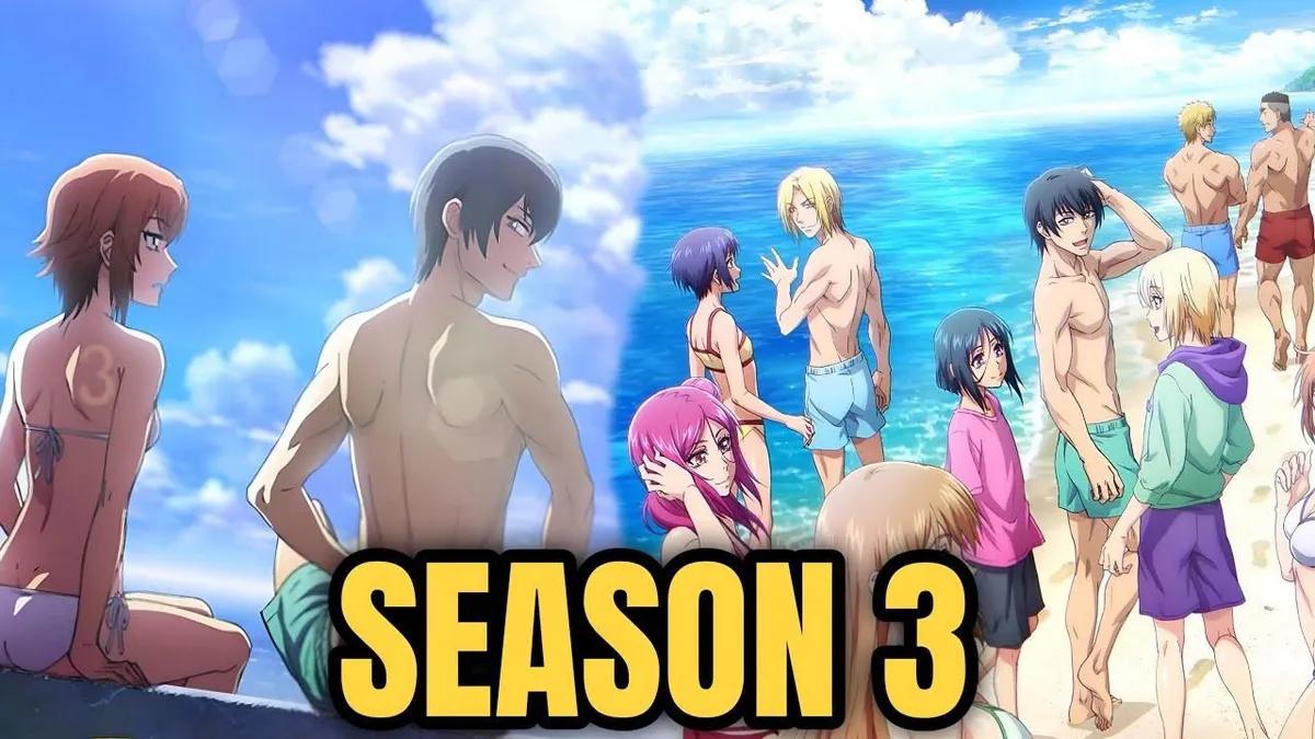La saison 3 de Grand Blue dévoile une nouvelle affiche avant sa première diffusion en juillet 2026.