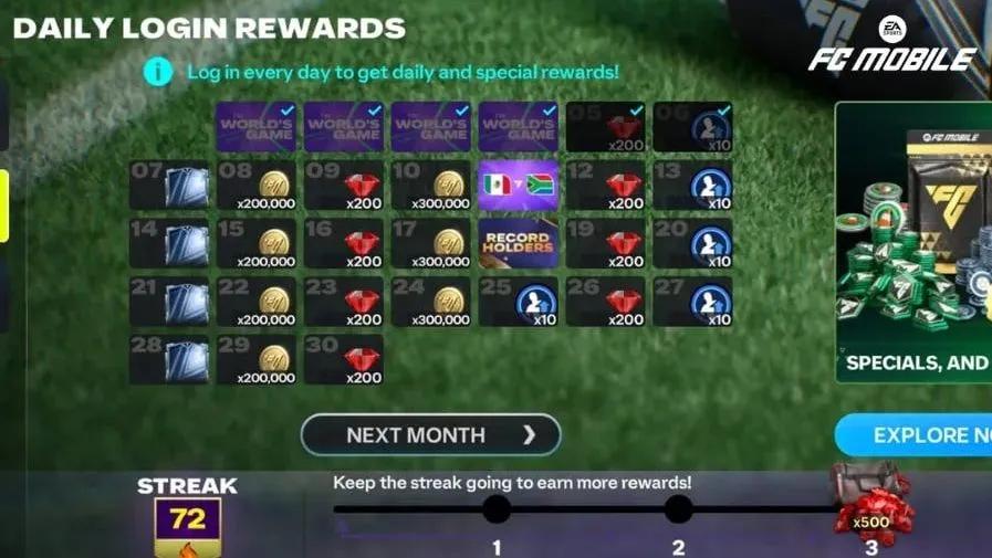 L'événement FC Mobile Record Holders devrait être lancé le 18 juin