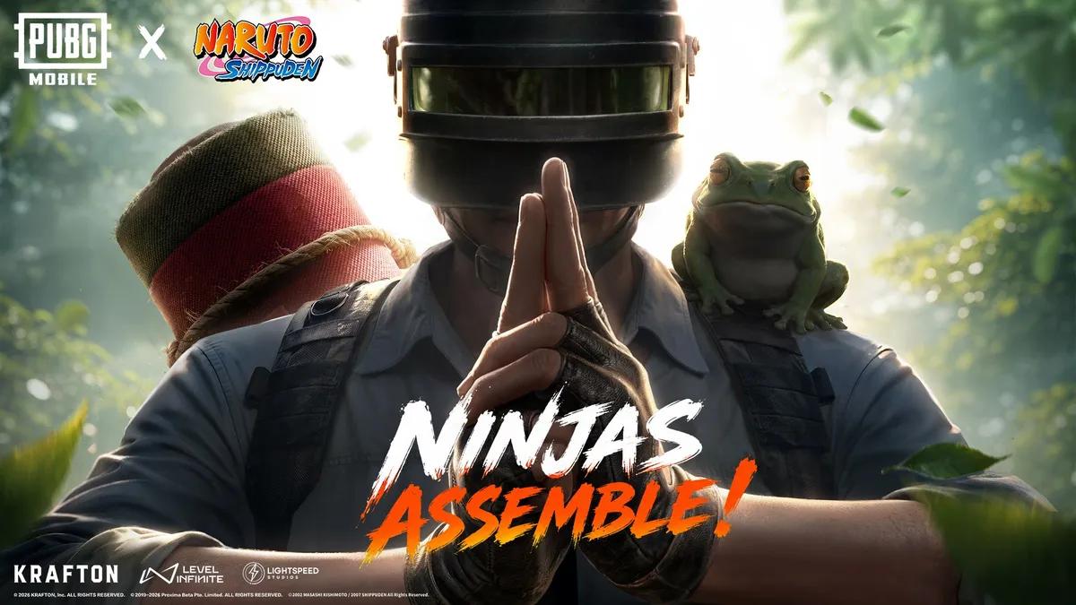 PUBG Mobile annonce une collaboration avec Naruto : Shippuden