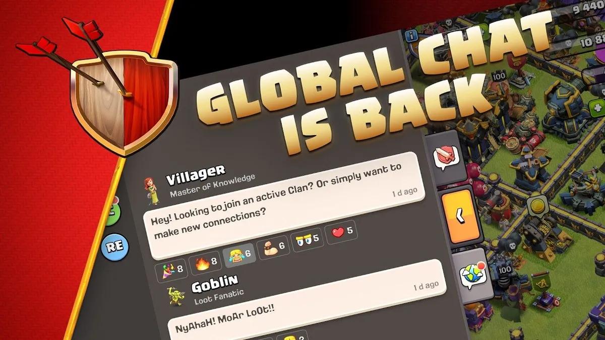 Clash of Clans fait son grand retour avec le chat mondial après 7 ans d'absence : voici comment fonctionne ce nouveau système social