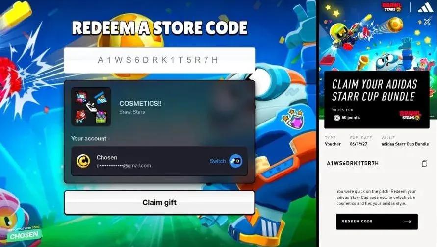 Brawl Stars offre des produits cosmétiques adidas gratuits pendant la Coupe du Monde de la FIFA 2026