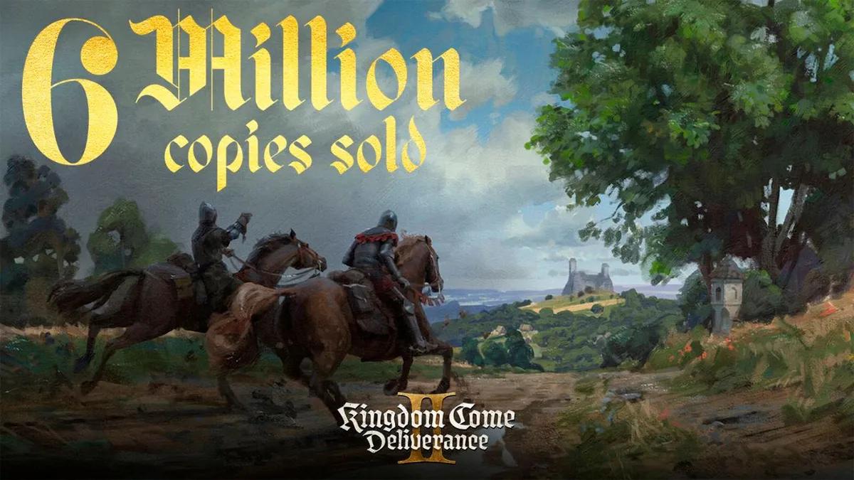 Warhorse Studios annonce que Kingdom Come: Deliverance s'est vendu à 6 millions d'exemplaires.