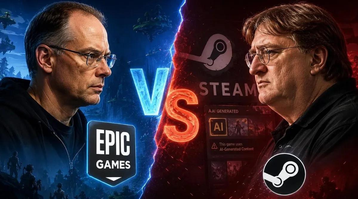 Le PDG d'Epic Games souhaite que les utilisateurs de Steam aient accès à Fortnite, League of Legends et Genshin Impact.