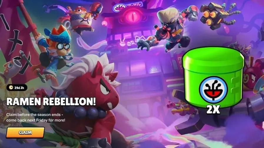 Brawl Stars offre 2 NanoDrops gratuits tous les vendredis