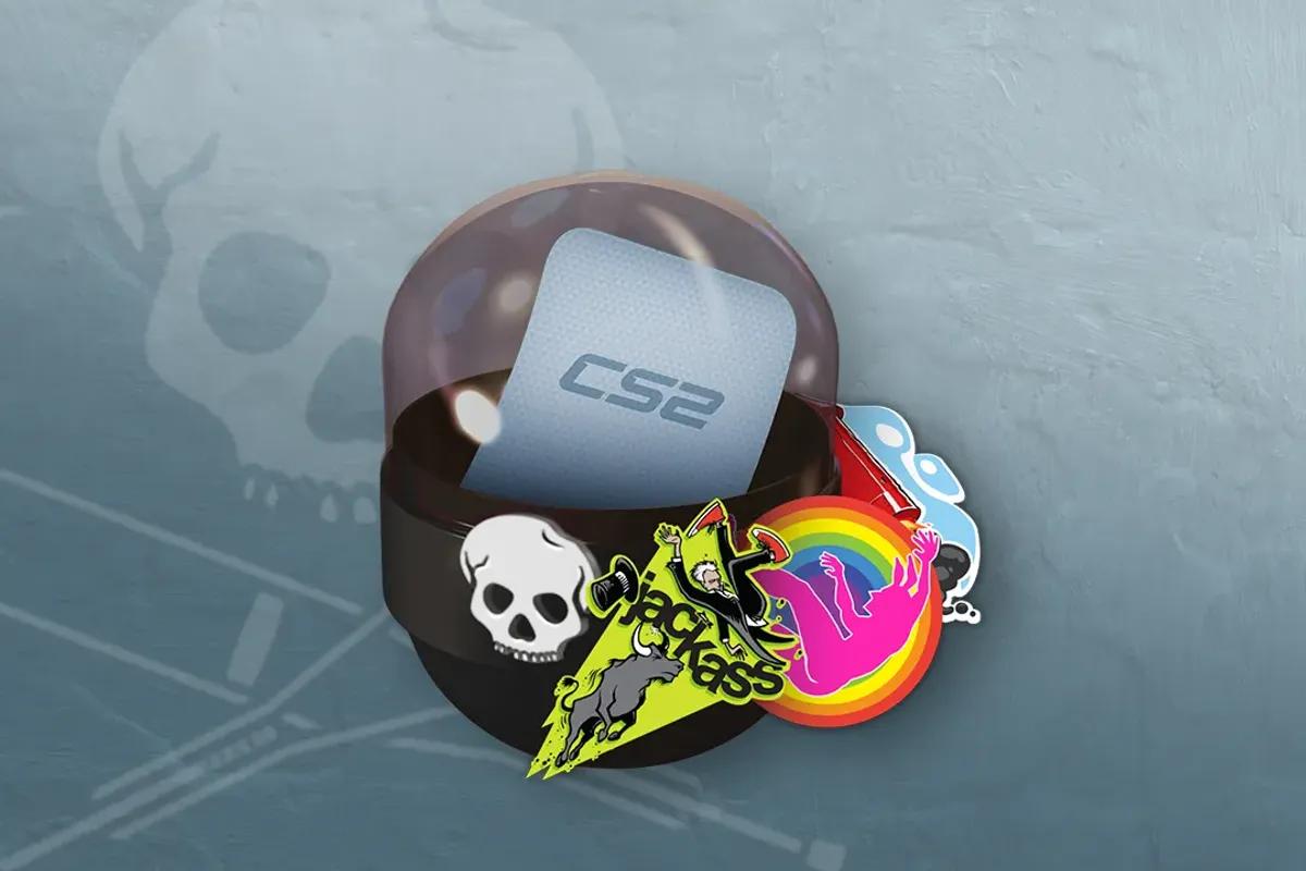 Valve a publié un pack d'autocollants « Jackass » en amont de la sortie du film « Jackass : The Best and the Last ».