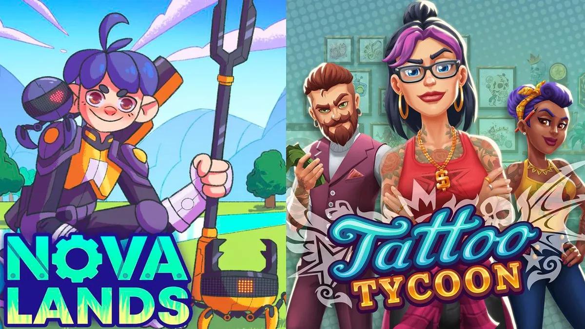 Annonce de nouveaux jeux gratuits sur l'Epic Games Store : Nova Lands et Tattoo Tycoon