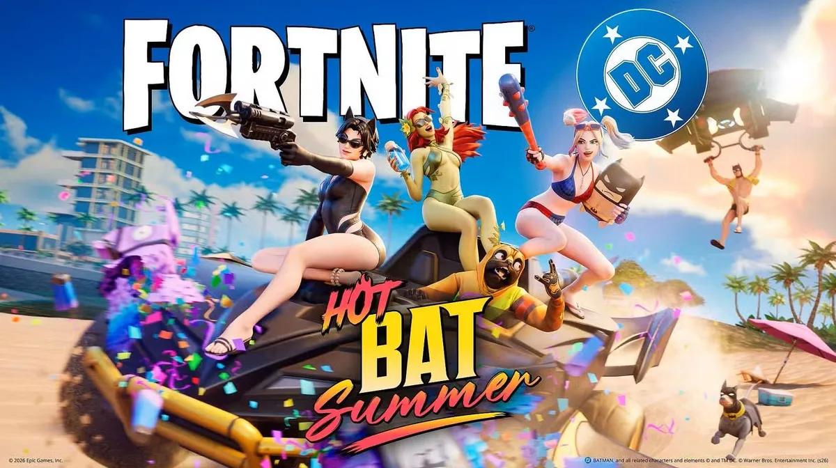 L'événement estival DC de Fortnite débute le 16 juillet avec du contenu sur le thème de Batman