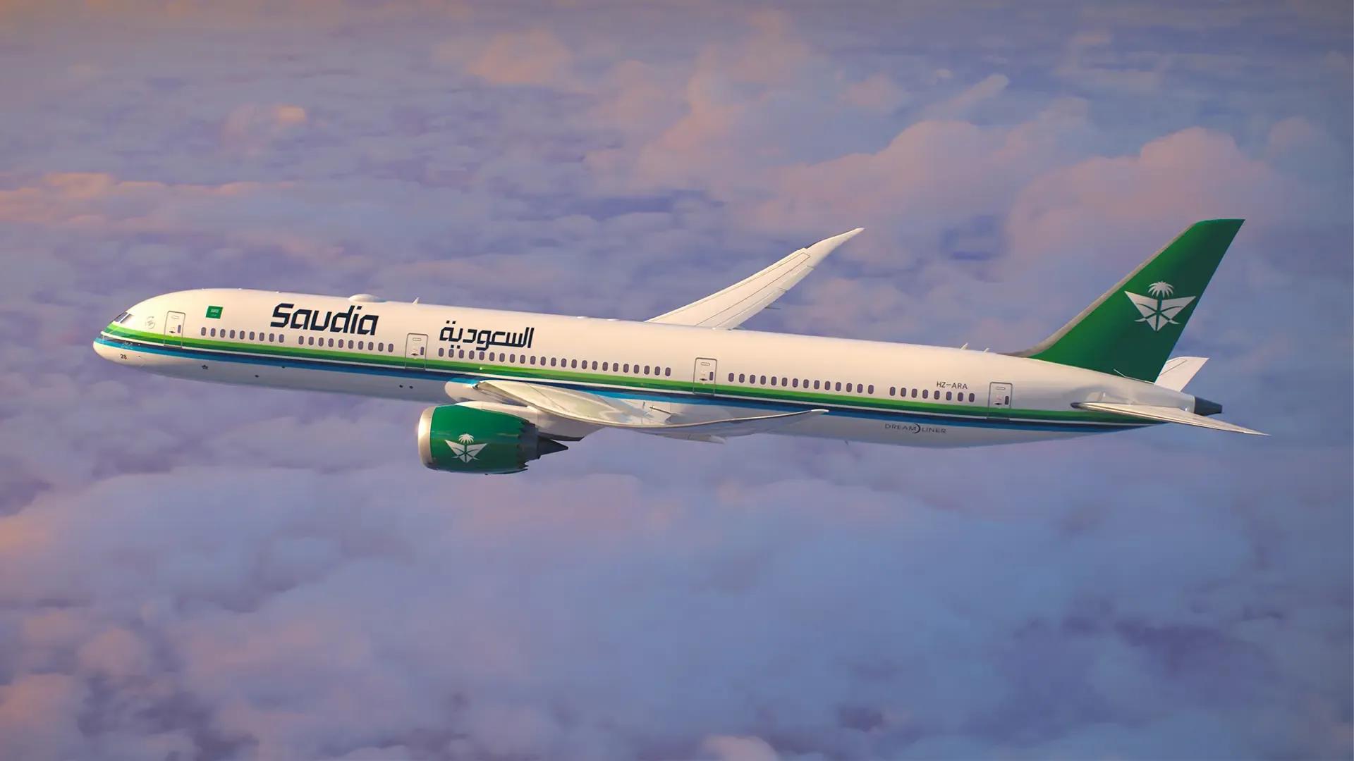 Saudia Airlines dévoile un avion aux couleurs de la Coupe du monde d'e-sport