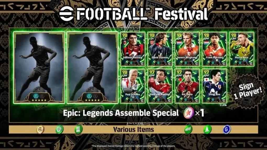 eFootball 2026 lance sa campagne Festival de football avec une récompense joueur épique gratuite
