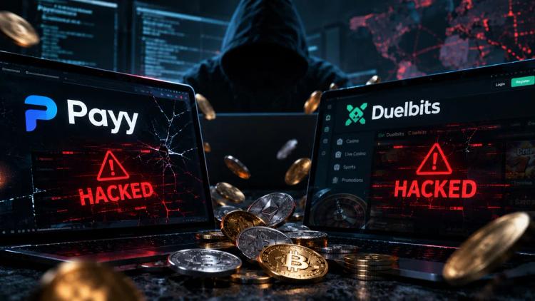 Payy et Duelbits piratés le même jour : respectivement 1,8 million et 4,3 millions de dollars.