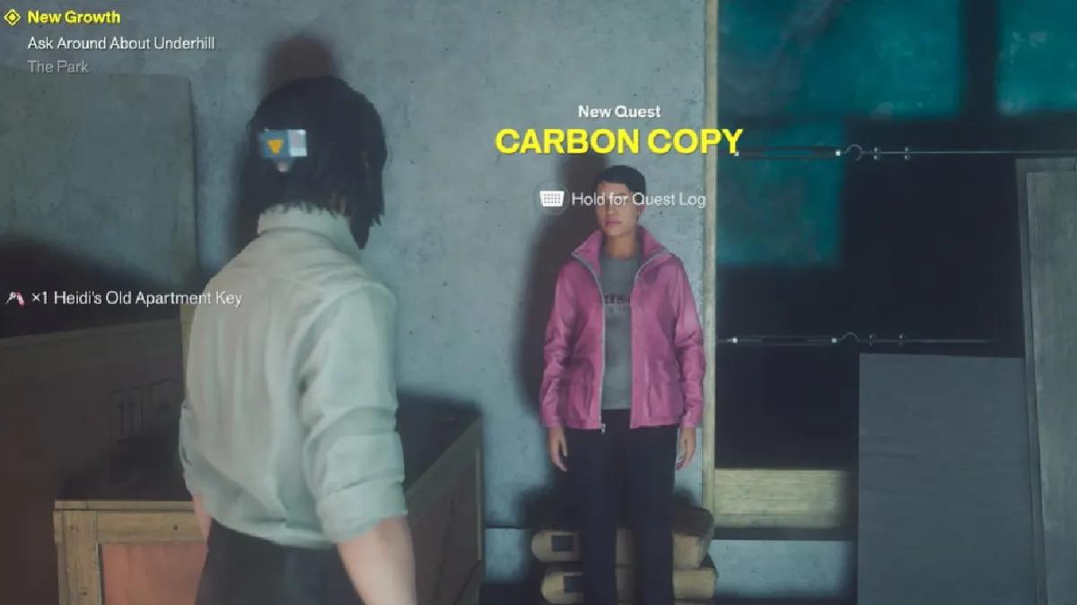 Guide complet de Control Resonant Carbon Copy : Heidi, Hannah et le chemin entre les deux