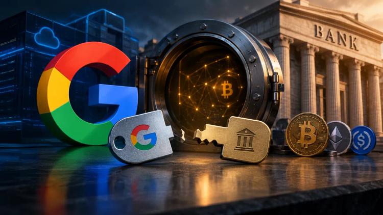 Google veut devenir le coffre-fort des cryptomonnaies bancaires