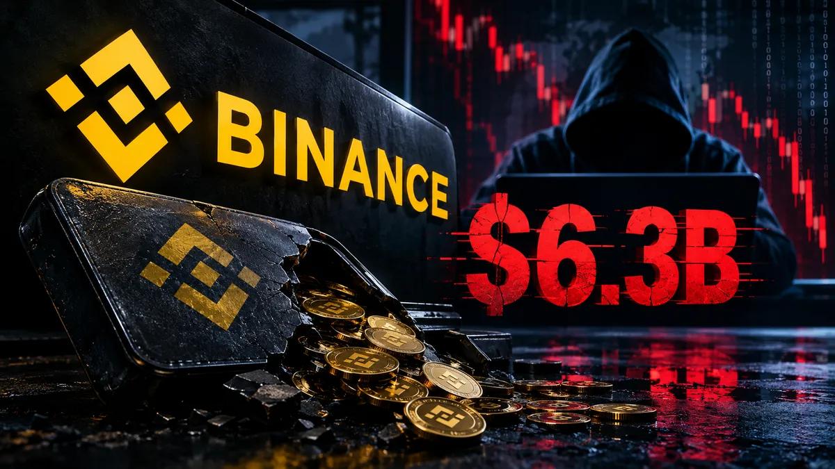 Binance perd 6,3 milliards de dollars dans le plus grand piratage de cryptomonnaies de tous les temps.