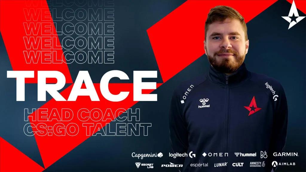 trace a pris la direction de Astralis Talent