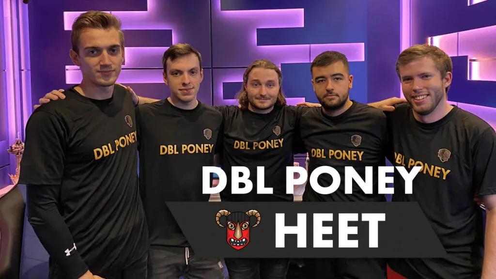 HEET signera la liste de DBL PONEY