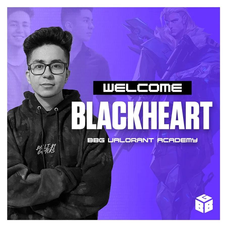 BlackHeart a rejoint la liste de Built By Gamers Academy