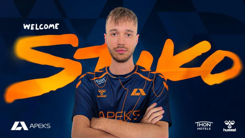 STYKO a complété la liste de Apeks